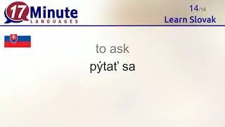 Learn Slovak (Part 2)