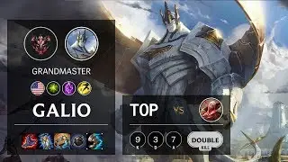 Galio Top vs Vladimir - NA Grandmaster Patch 10.11