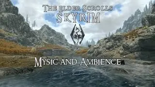 Skyrim Inspired Ambient Background Music with River Sounds (1 Hour)