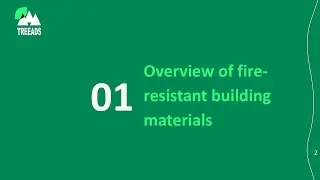 TREEADS Course 5 | 1.1 Overview of fire resistant building materials