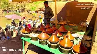 🌍 Walking in Paradise： A 4K HDR Tour of Ouzoud Waterfalls 🇲🇦 ｜ Morocco&rsquo;s Natural Wonder