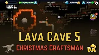 Lava Cave 5 - Christmas Craftsman - Diggy's Adventure