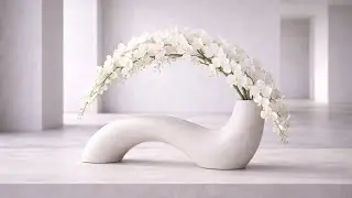 Minimal Floral Arrangement Screensaver