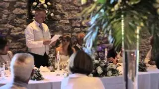 Martin Greening v Jemma Purnell wedding , Priston Mill , 19 July 2014