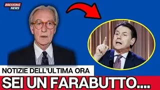 FELTRI ESPLODE DOPO L’INSULTO DI CONTE A GIORGIA MELONI E LO UMILIA DAVANTI A TUTTI