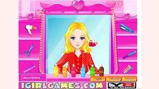 How to play Barbie Hair Salon game | Free PC & Mobile Online Games | GameJP.net