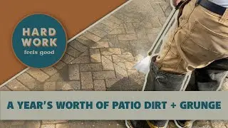 Power Washing My Patio--A Super #Satisfying Before & After