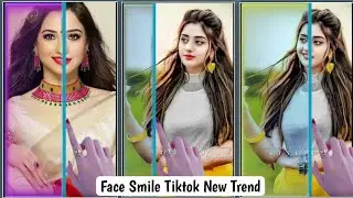 Capcut Template Link | Smile Face Tiktok New Trend | Tech Raye 🔥