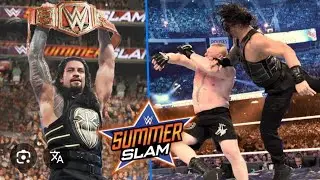 Брок Леснар против Романа Рейнса &ndash; Чемпионат Вселенной | SummerSlam 2018