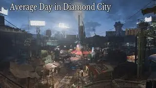 Average Day in Diamond City*  Diamond City Radio : Featuring (nervous) DJ Travis