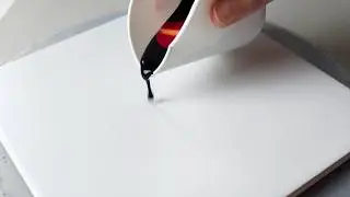 (1171) Simple is the best | Just Acrylic Paint & Water | Easy pouring ideas | Designer Gemma77