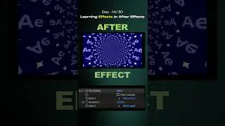 After Effects  | Day 14 | CC Flow Motion Effect | Cinematic Fluid Animation | #Santhoshgraphics