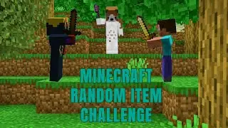 Minecraft Random Item Challenge 1v1v1