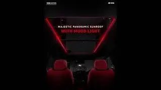 Tata SAFARI #RedHotDark | Mood Lighting in Majestic Sunroof