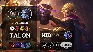 Talon Mid vs Ahri - KR Challenger Patch 10.20