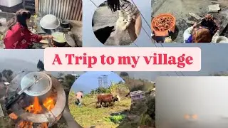 Trip to my village (Chukha Bhutan 🇧🇹)