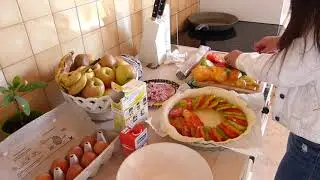 Menüterv és bevásárlás + quiche á la tomate