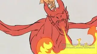 Bakugo & Kirishima AU medieval animacion