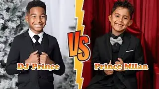 DJ Prince VS Prince Milan Transformation 🌈 MiniToStar From Baby To 2026
