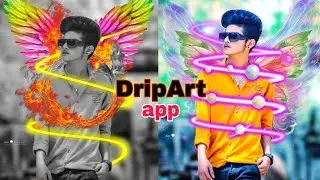 DripArt  Dripplng Effect||DripArt Editing Tutorial|| DripArt Photo Editing||
