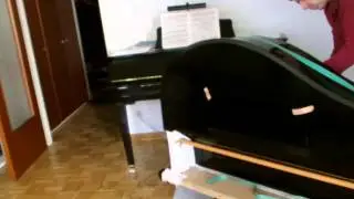 Transport of YAMAHA GT1 (Grand Touch piano) method Wolfgang Ellenberger