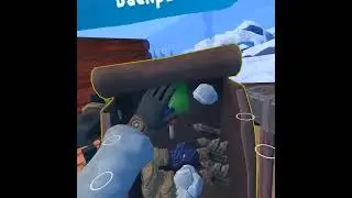 Playing Frost survival vr: episode three
