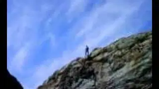 90ft cliff jump