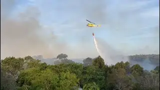 Working on Fire operating in Port Elizabeth Dec 2023