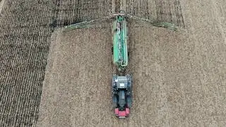 Black beauty Fendt 828 with Samson pg25 tanker