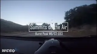 Summits on the Air W6/CT-093 Burnt Peak