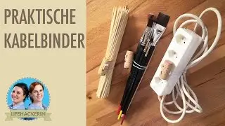Kabelbinder aus Kork I Basteln mit Korkenzapfen I Weinkorken DIY