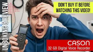 Cason Digital Voice Recorder Review: Setup, Audio Test, and Features