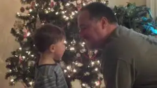 Christmas Harmony - 17 month old sings backup harmony
