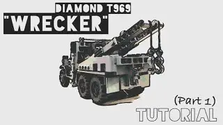 WW2 Lego Diamond T969 &ldquo;Wrecker&rdquo; Tutorial (part 1/2)