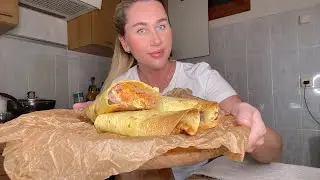 МУКБАНГ/БУРРИТО/Очень вкусно 🤤