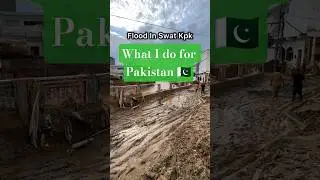 My Support only for Pakistan 🇵🇰 #explorepakistan #pakistan #shorts #sawatflood #flood
