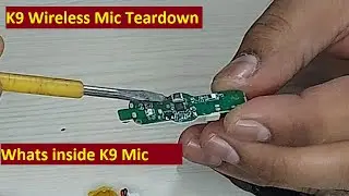 Whats Inside Professional K9 Dual Wireless Microphone /k9 Wireless Microphone Teardown /Thetechnoboy