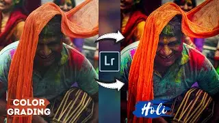 Holi photo editing 2023 | Holi color grading | lightroom new photo editing | lightroom color grading