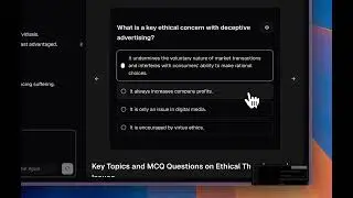 Create MCQs in Artifacts on Onword AI
