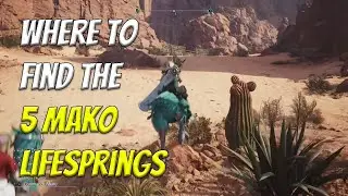 Measure The Mako Frequency - All 5 Lifespring Locations | Final Fantasy 7 Rebirth