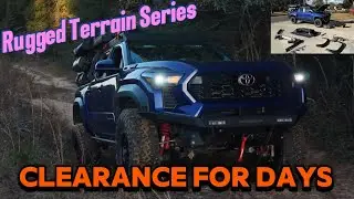Chassis Unlimited Rugged Terrain Series High Clearance front bumper install on 2024+ Toyota Tacoma