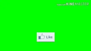 Like button animation created in kinemaster#animatine#content#green_scrren