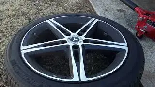 BENZ A220 2019 REAR BRAKE SERVICE MODE AND PADS REPLACEMENT