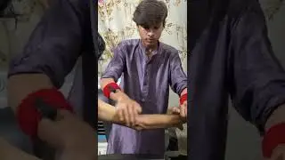 Pakistani Young barber Powerful massage #relaxation #massage