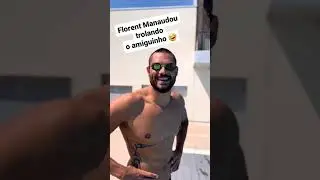 Florent Manaudou trolando o amiguinho 🤣 #canalnadamais #nadocrawl