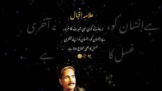Allama Iqbal poetry🌺💞#bekhudii#poetry#allamiqbal#viral#9nov