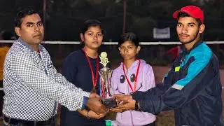 Badminton tournament for girls, winner 🏆 Raipitamber , runner up Nuagan 