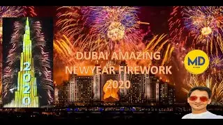 Dubai fireworks 2020 | BURJ KHALIFA NEW YEAR FIREWORK | ATLANTIS DUBAI FIREWORK