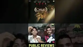 Chup Movie 😡ANGRY Public Reactions | Chup Movie Public Reviews | Chup Movie Reviews| Chup Movie#chup