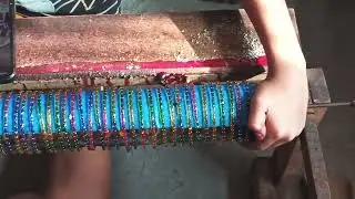 raindrop bangles manufacturing process